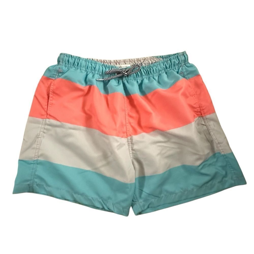 Boardies ~ Mens Colorblock swimshorts ~ lined ~ size Large